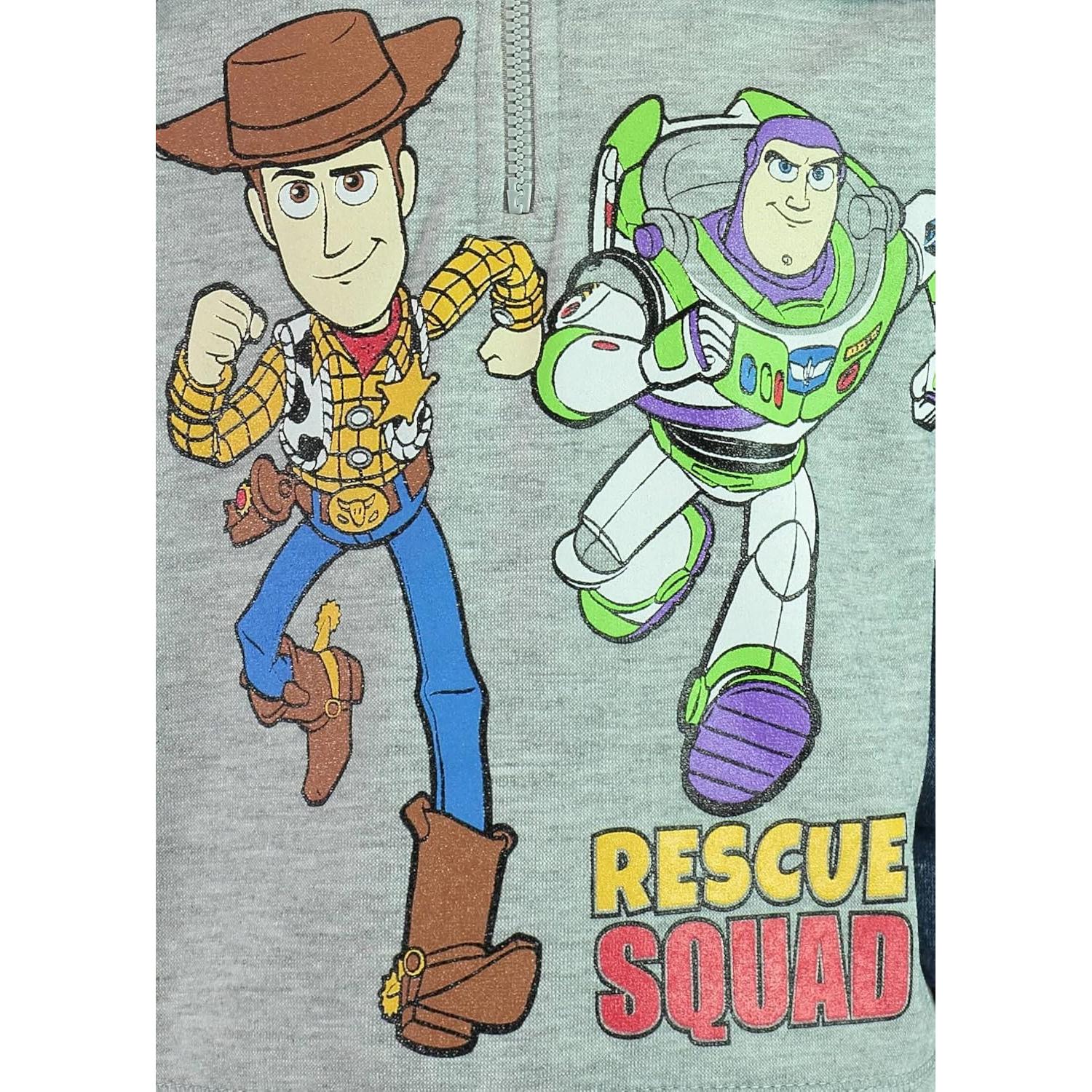 Sudadera forro polar Disney Toy Story 2T con media cremallera