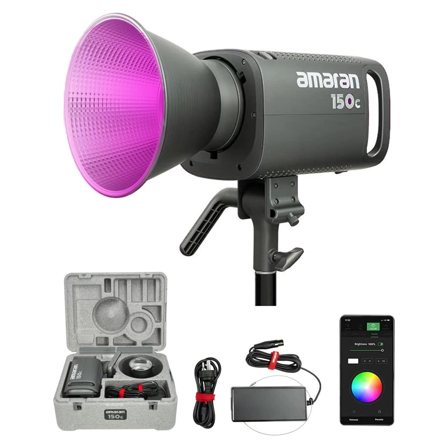 Aputure amaran 150c Luz de Video RGB 150W Montaje Bowens