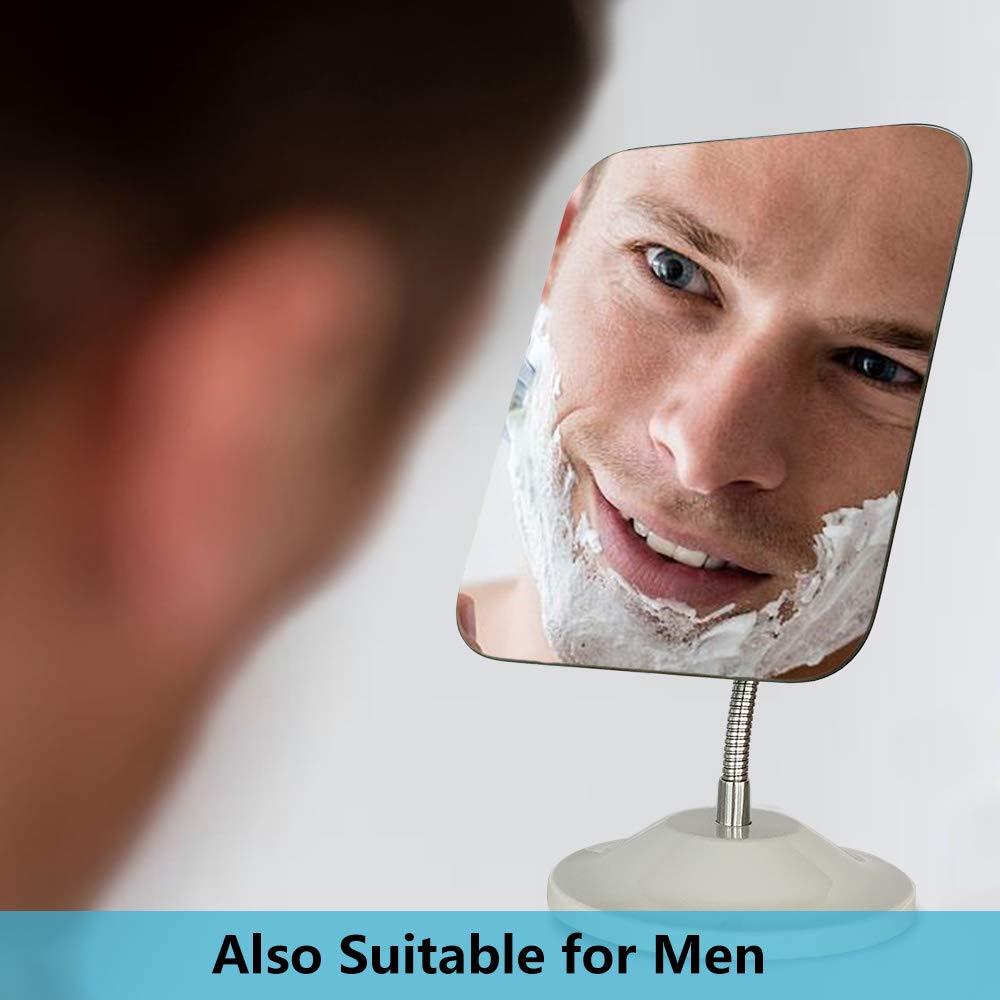 Espejo de Maquillaje YEAKE Ajustable y Plegable 16.5x13.5cm