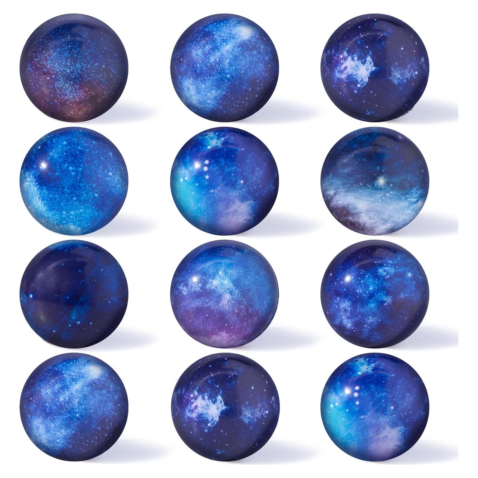 Pelotas de Estrés Galaxia AMOR PRESENT 12PCS 5.08 cm