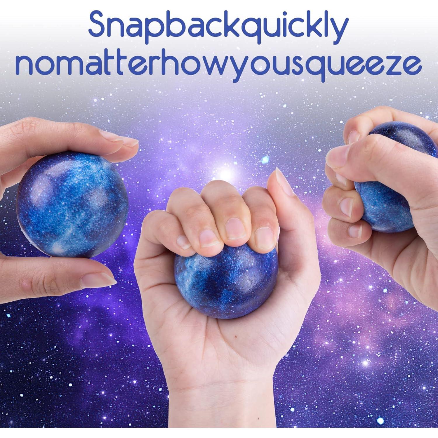 Pelotas de Estrés Galaxia AMOR PRESENT 12PCS 5.08 cm