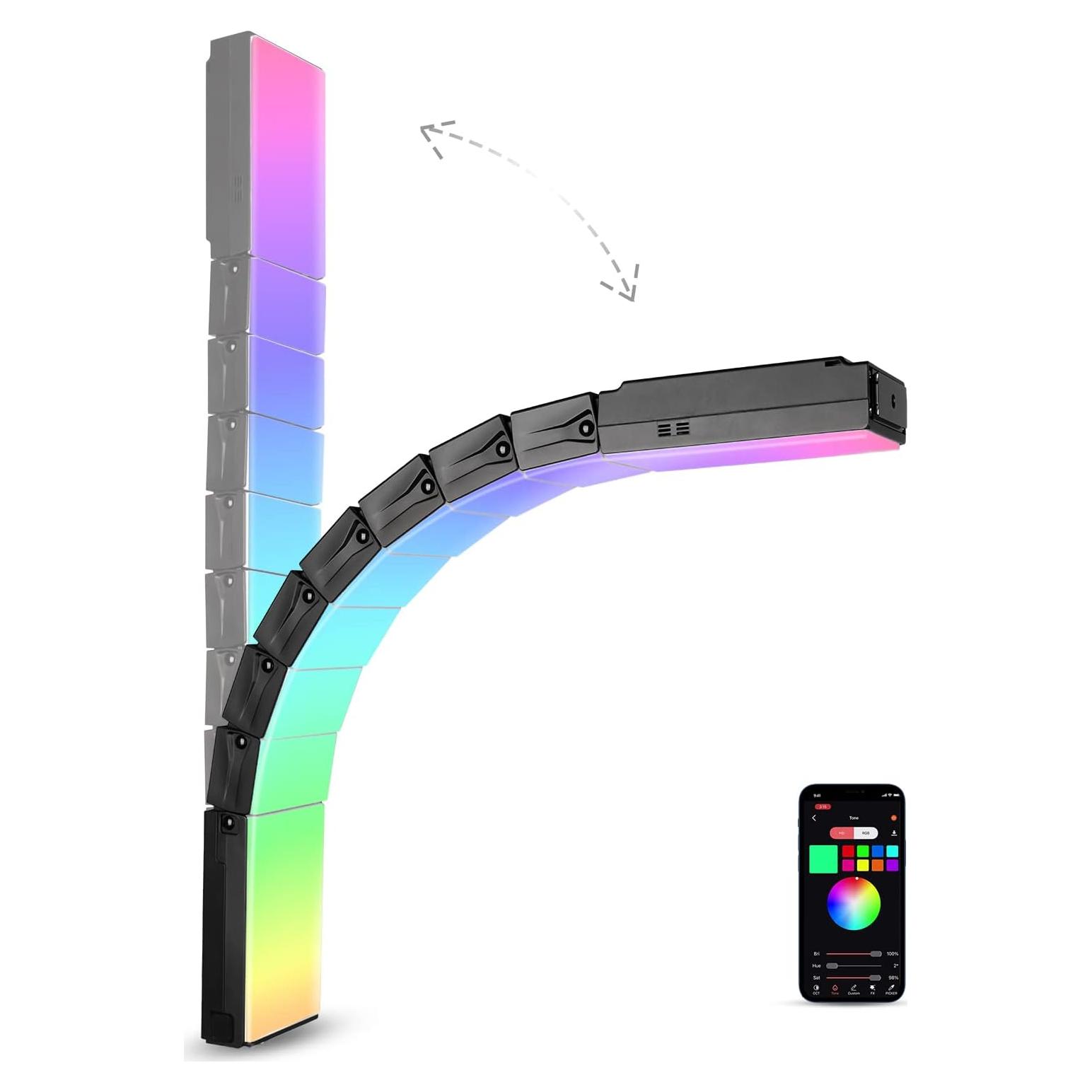 Luz LED Flexible RGB Sirui B25R 25W 2700-8500K Control APP