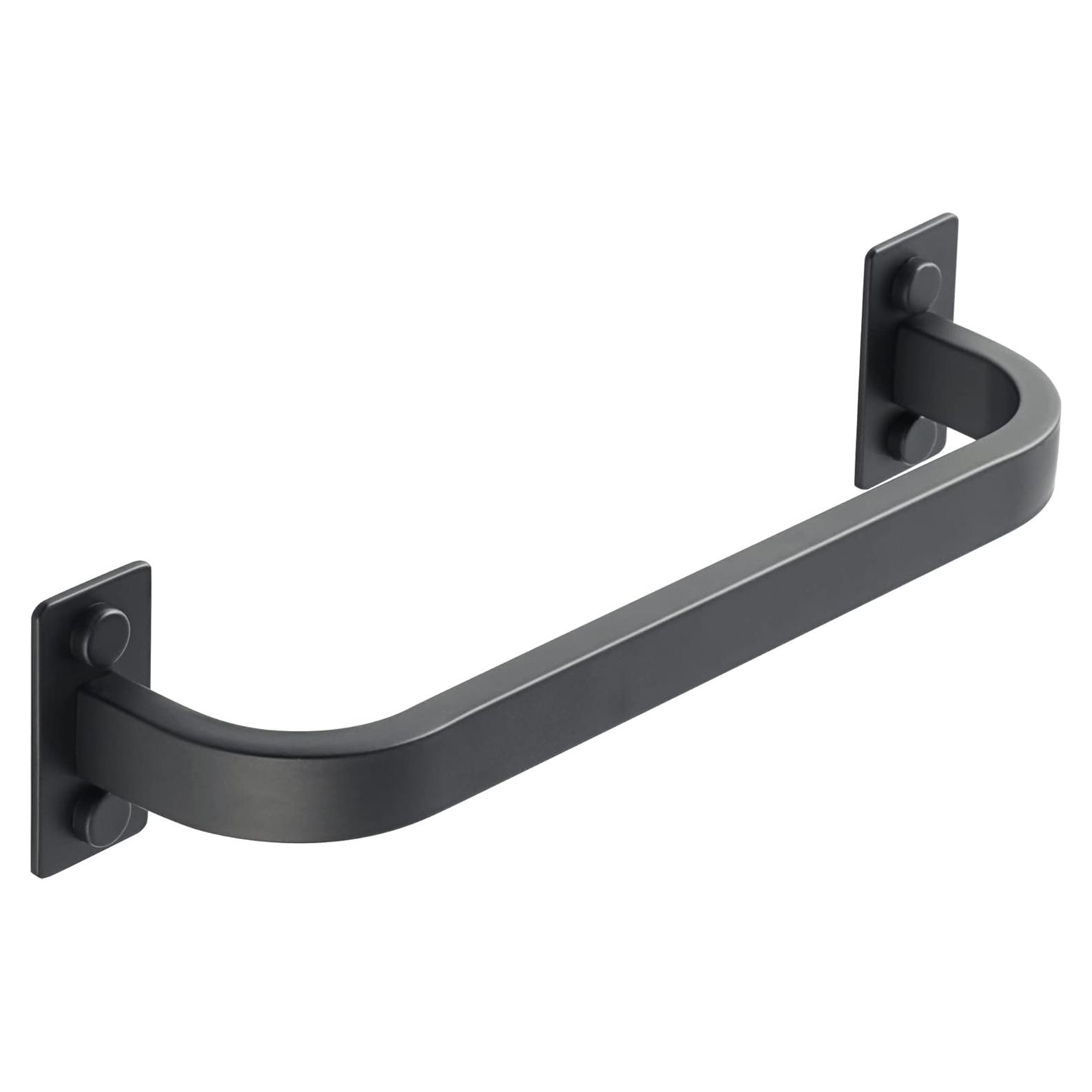 Barra de Toalla Mooche 25,4 cm Acero Inoxidable Negro Mate