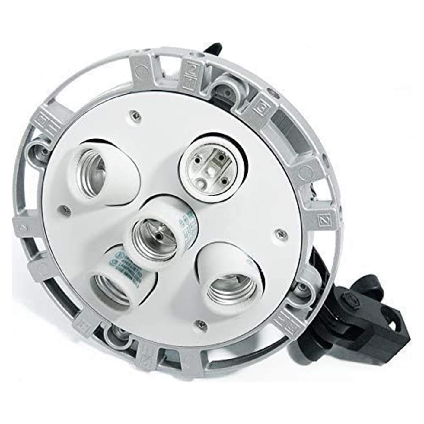 Portalámparas 5 en 1 E26 E27 LimoStudio AGG1434 Tricolor