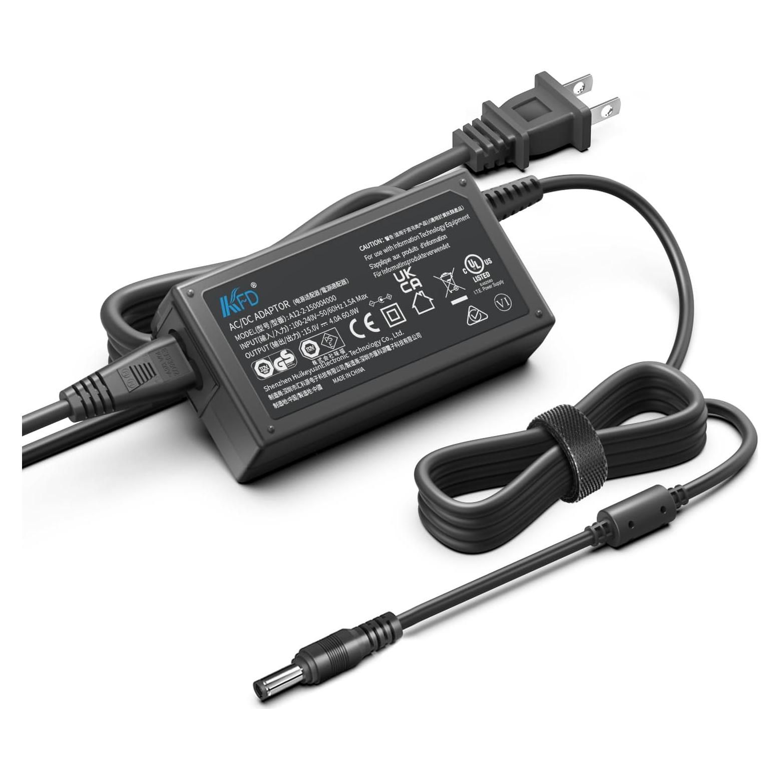 Fuente de Alimentación KFD 15V 4A Adaptador Neewer 14" 18"