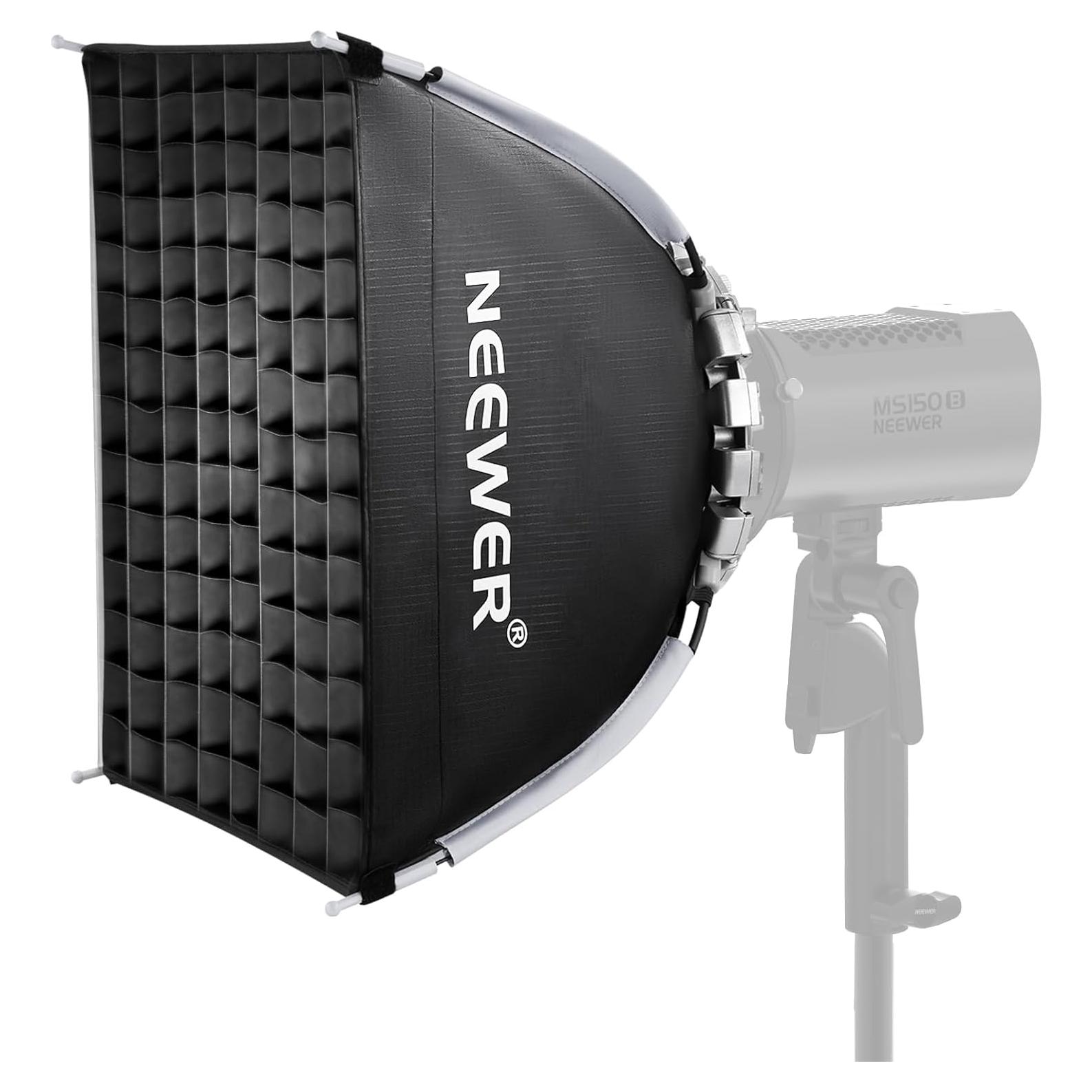 Caja Suave Plegable NEEWER 40x40cm con Difusores y Bolsa