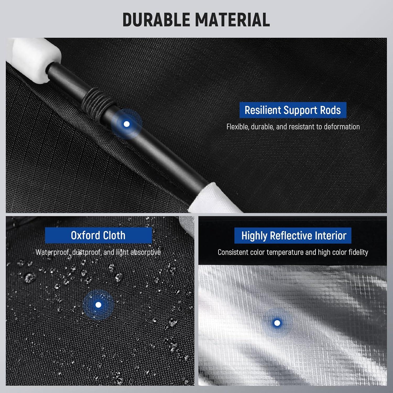 Caja Suave Plegable NEEWER 40x40cm con Difusores y Bolsa