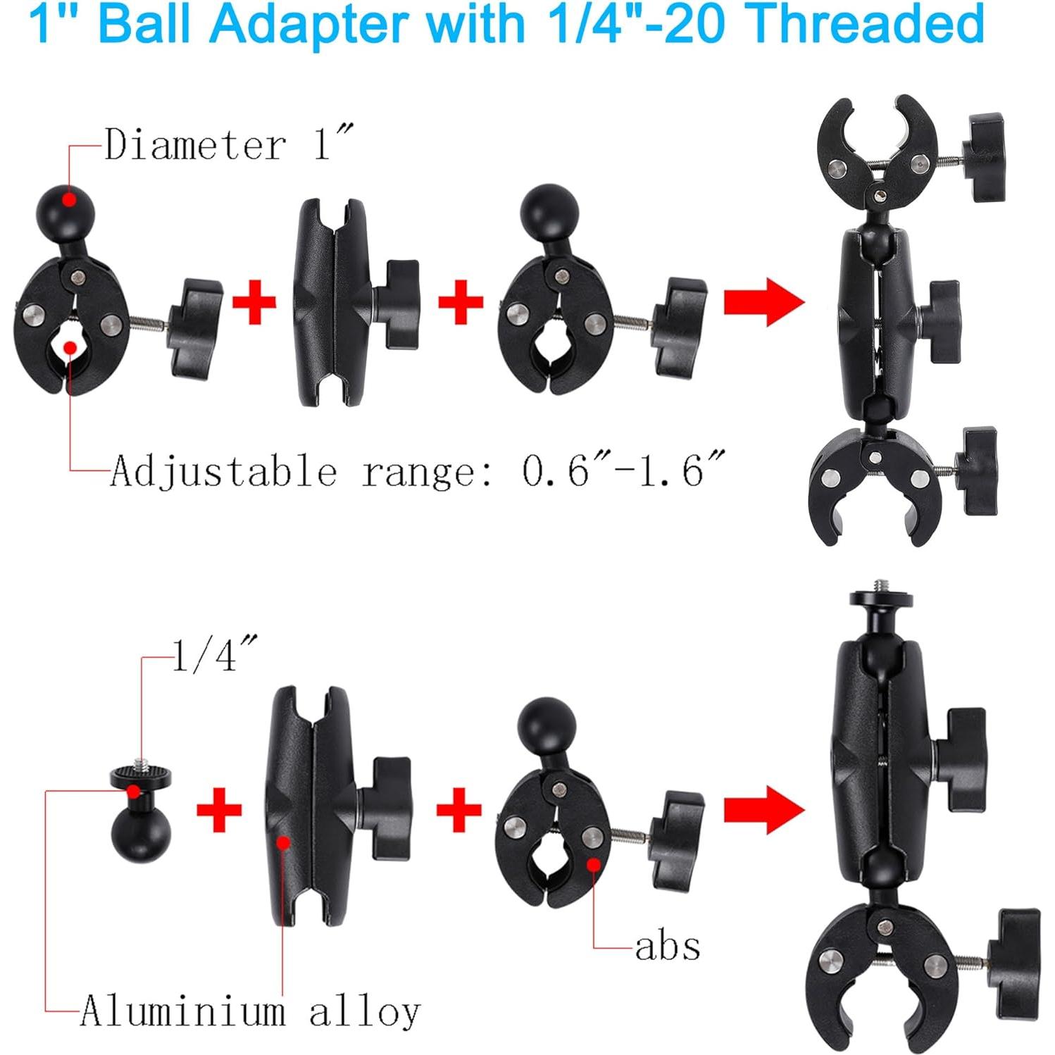 Soporte Doble Abrazadera PellKing para Monitor y Luz Estudio