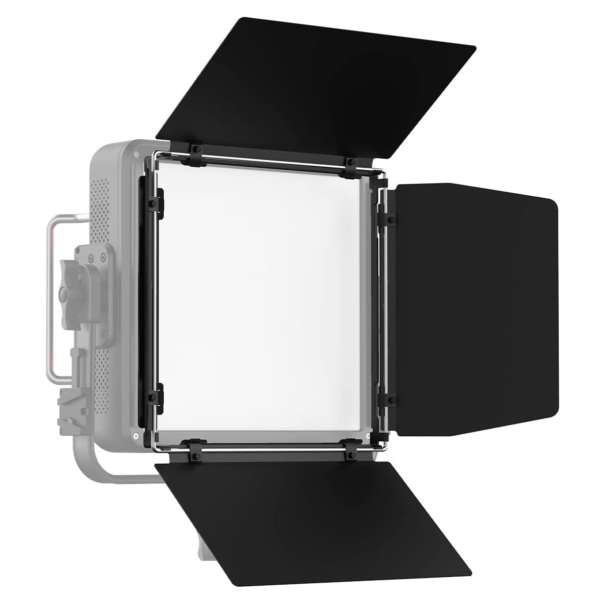 Puerta de Granero Plegable GVM para Luz YU150R - Aluminio y Terciopelo