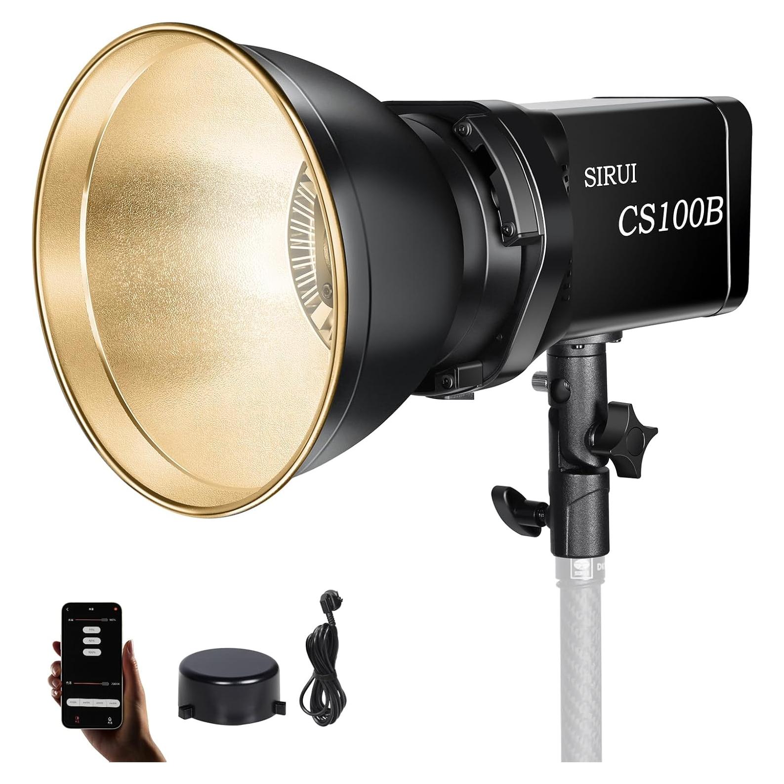 Luz LED Bi Color SIRUI CS100B 100W 2700K-6500K 12 Efectos