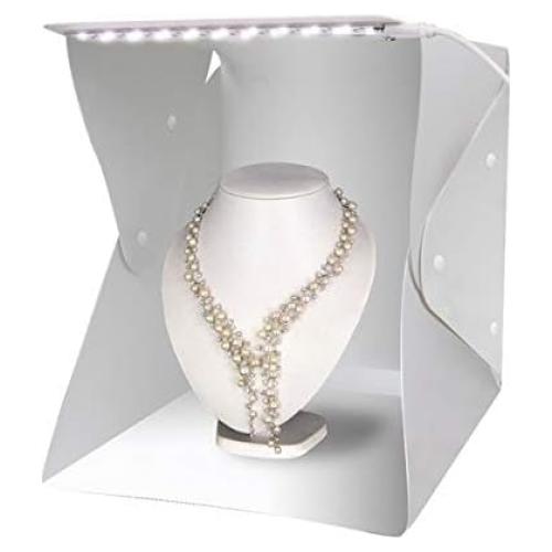 Caja de Luz LED Plegable Vivitar VIVSLB8 para Fotografía