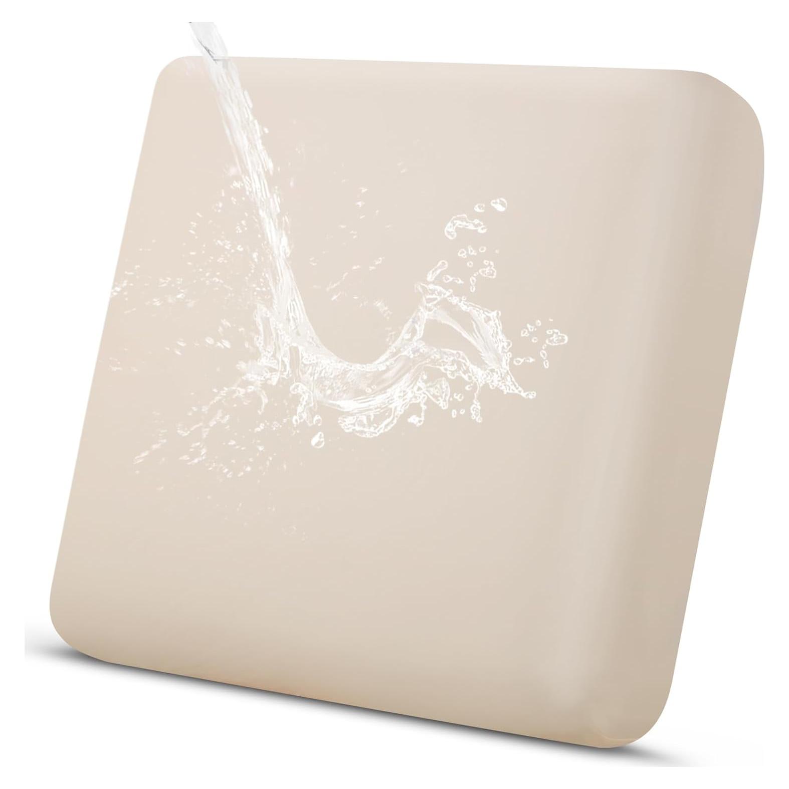 Funda de sofá elástica a prueba de agua Fuloon beige 1 paquete