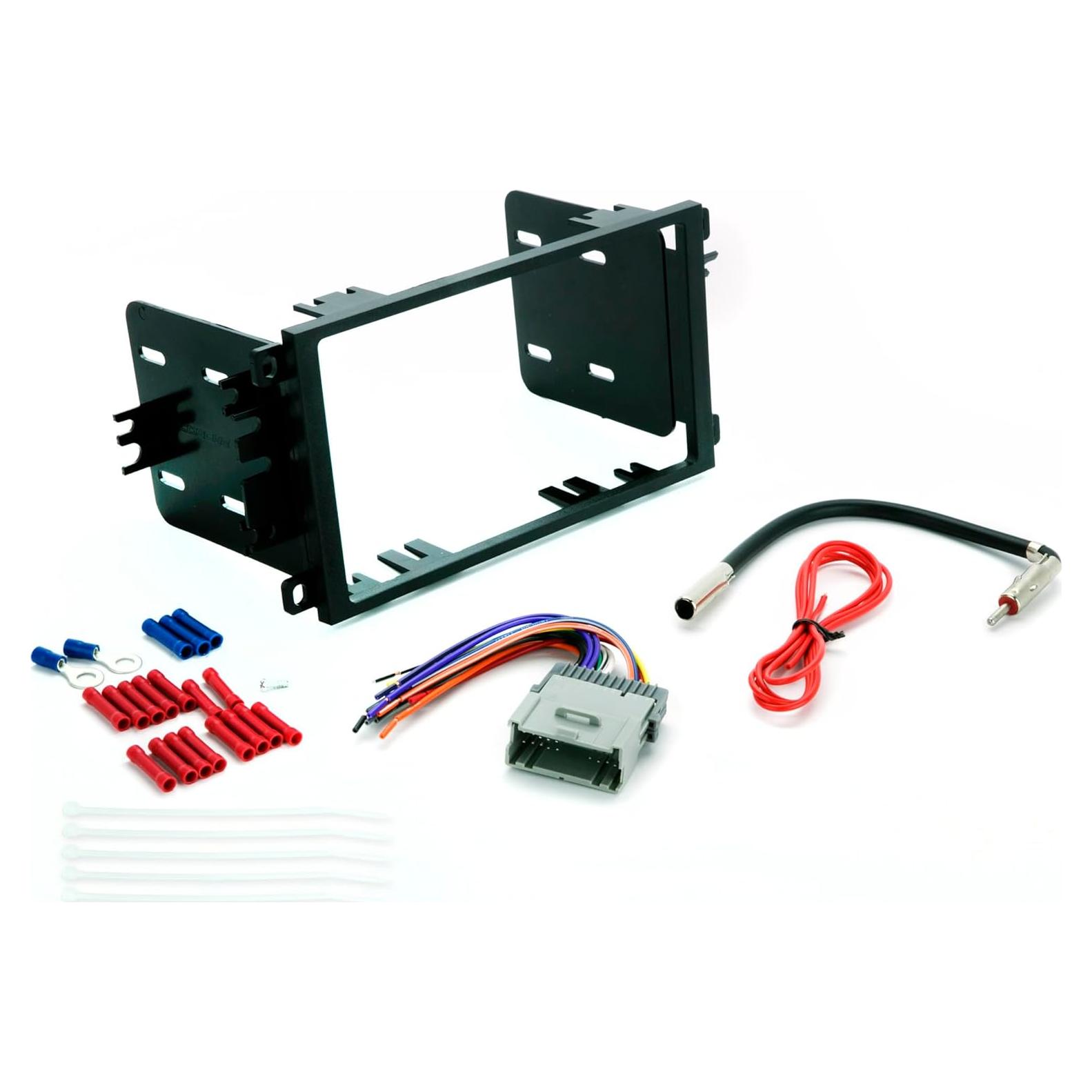 Kit Instalación Doble DIN Scosche ICGM8BN para GM 2000-12