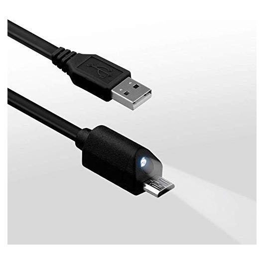 Cable MicroUSB LED 1.52m Volt Plus Tech para BLU Studio 5.5