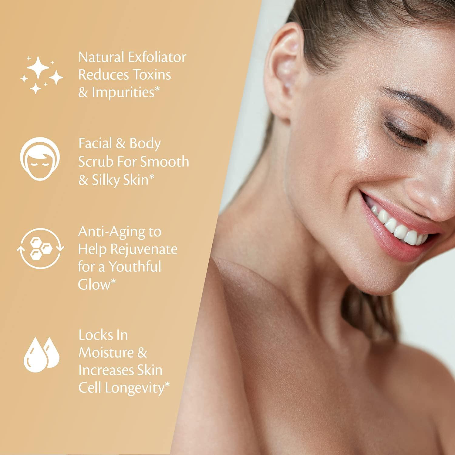 Exfoliante de Café Arábica M3 Naturals 340g con Colágeno