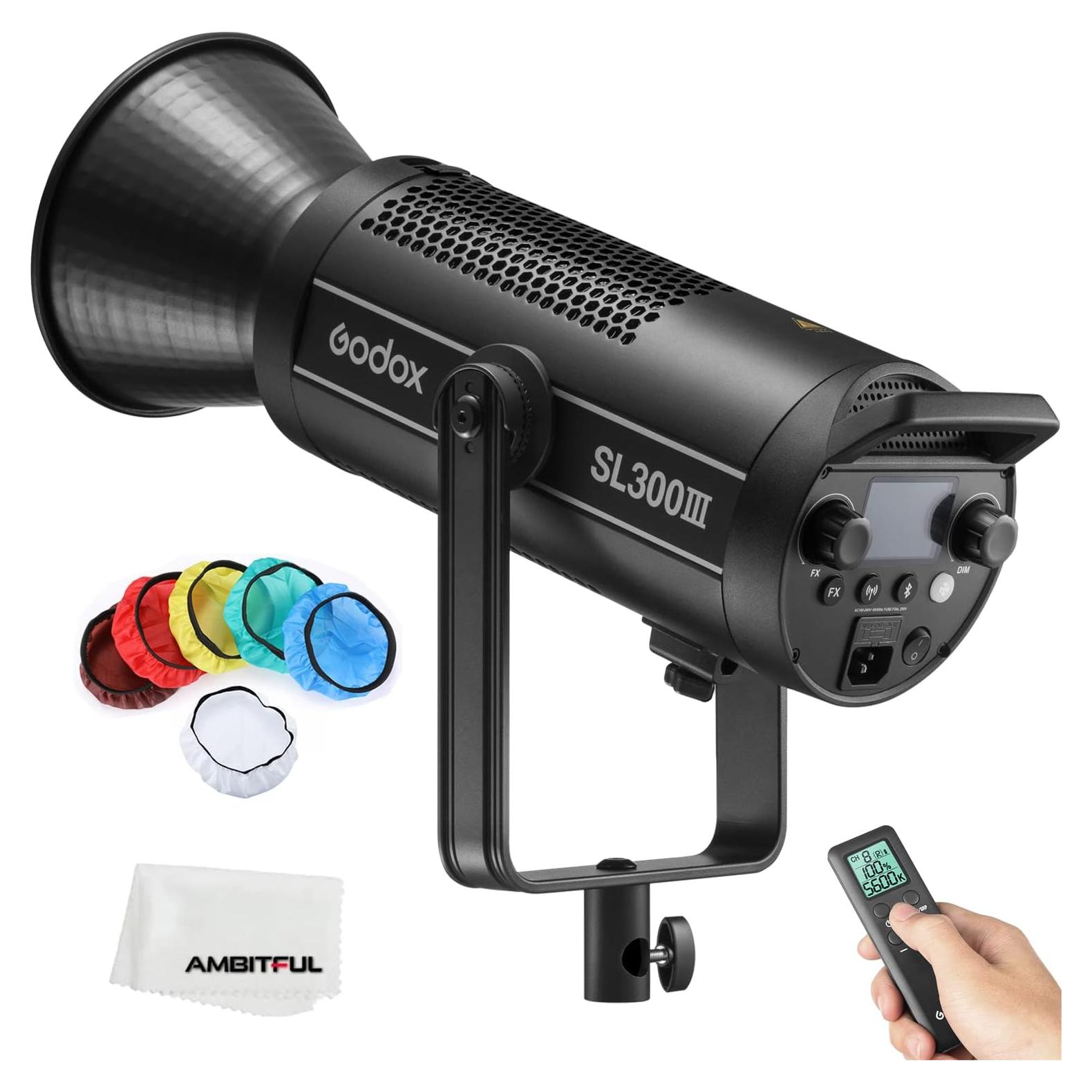 Lámpara de Video LED Godox SL300III 330W 5600K Control APP