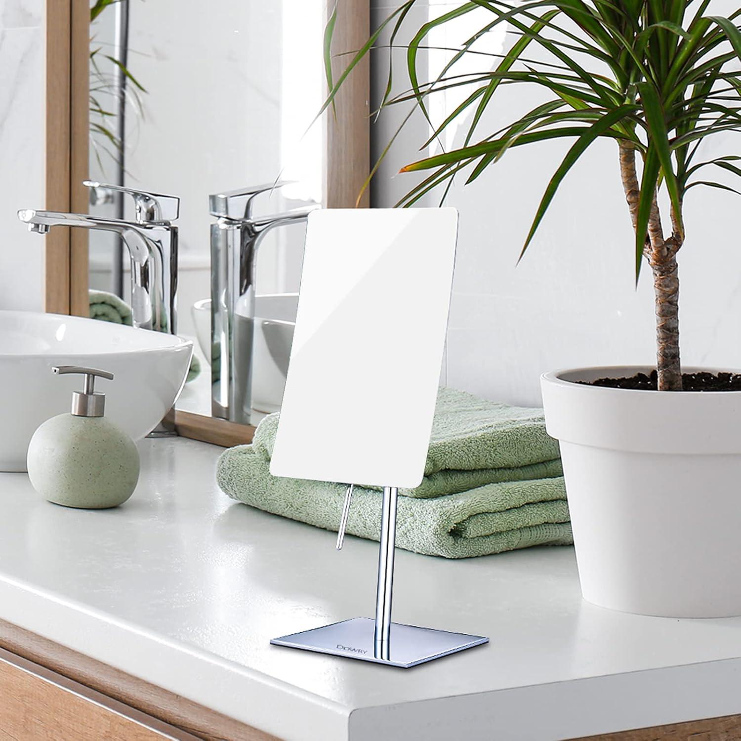 Espejo de Maquillaje DOWRY 5X Ajustable Acero Inoxidable