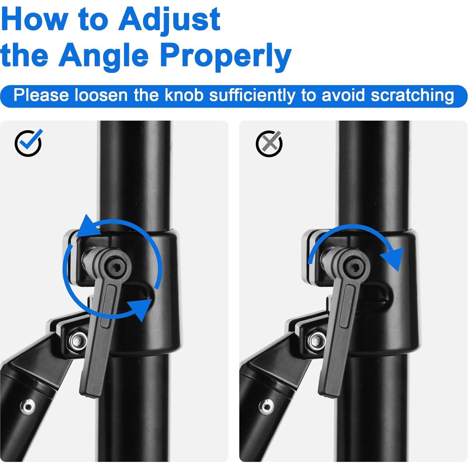 Accesorio de Perilla Ajustable Selens para Brazo de Soporte 100 cm