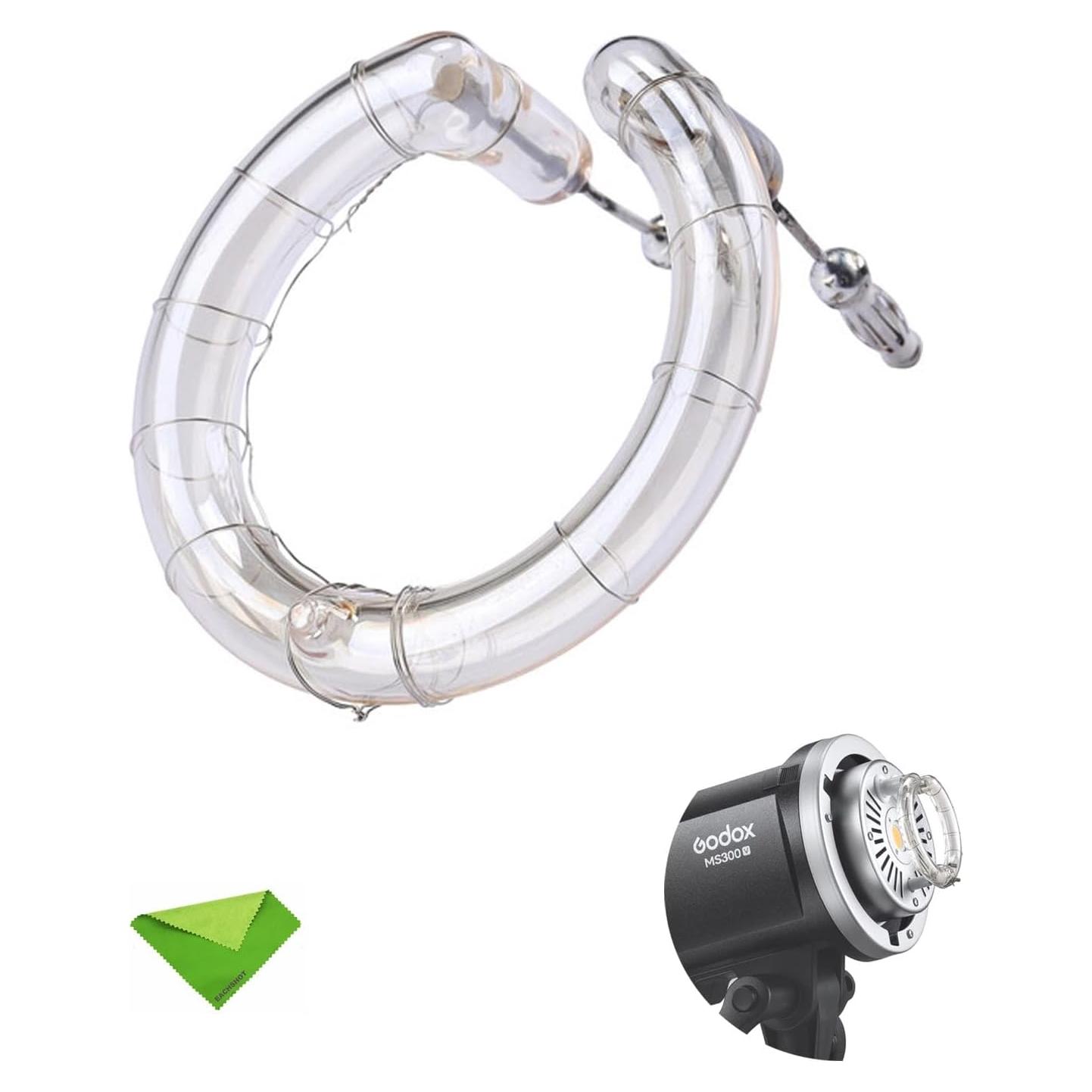 Tubo de Flash Godox MS200 MS300 Reemplazo Estudio 11cm