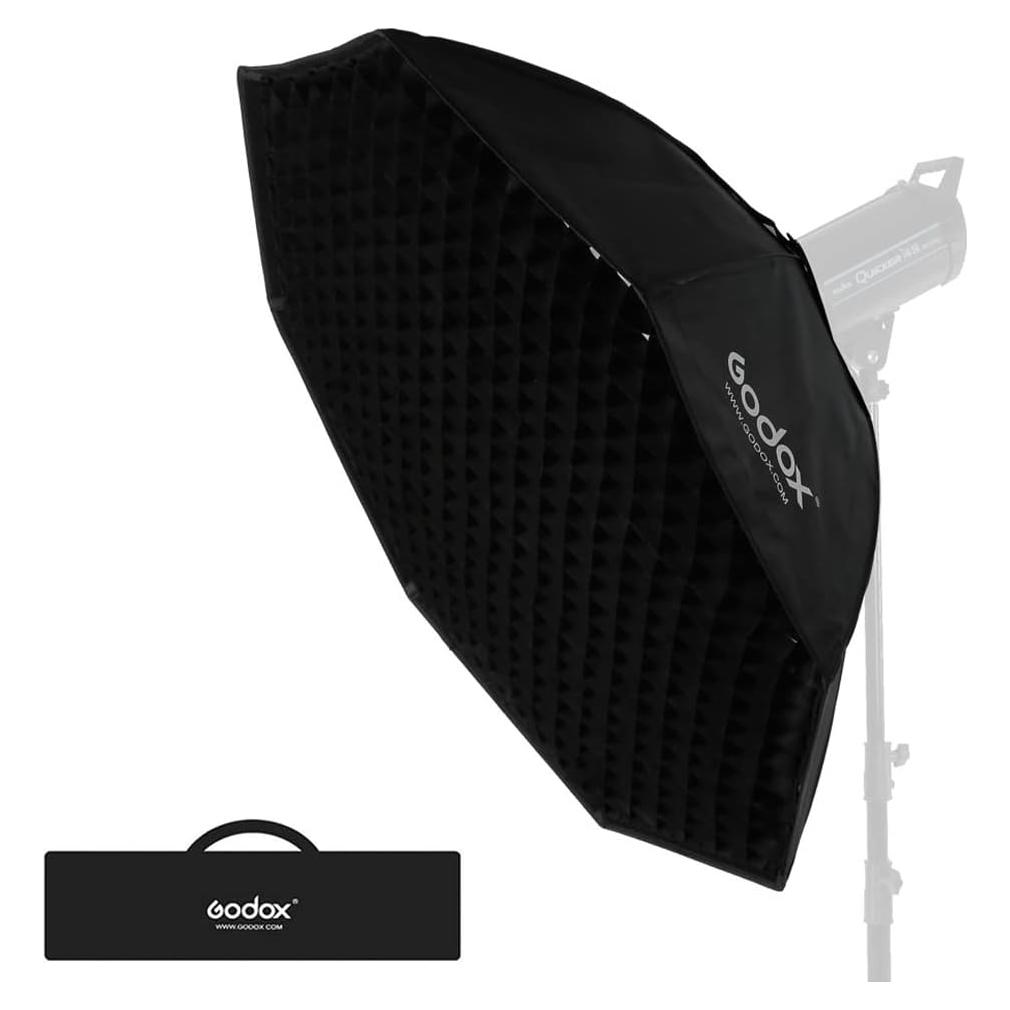 Softbox Octagonal Godox 95cm Montura Bowens para Estudio