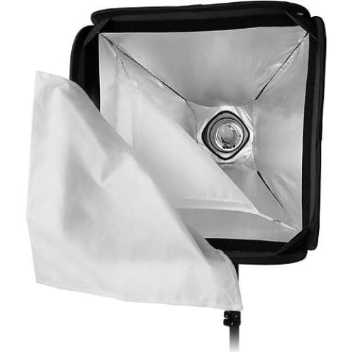 Softbox Plegable Fotodiox Pro 20x20 cm con Difusor y Rejilla
