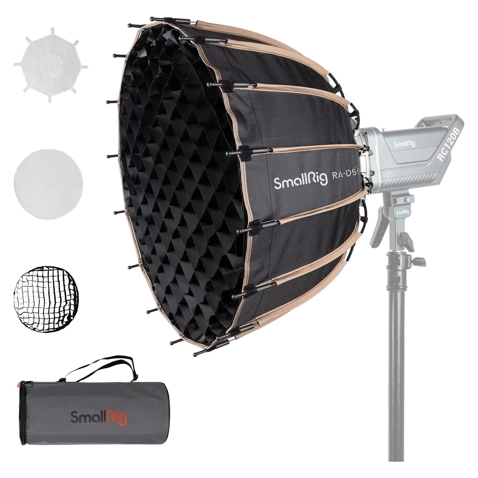 Softbox Parabólico SmallRig 21.6" (55 cm) Liberación Rápida