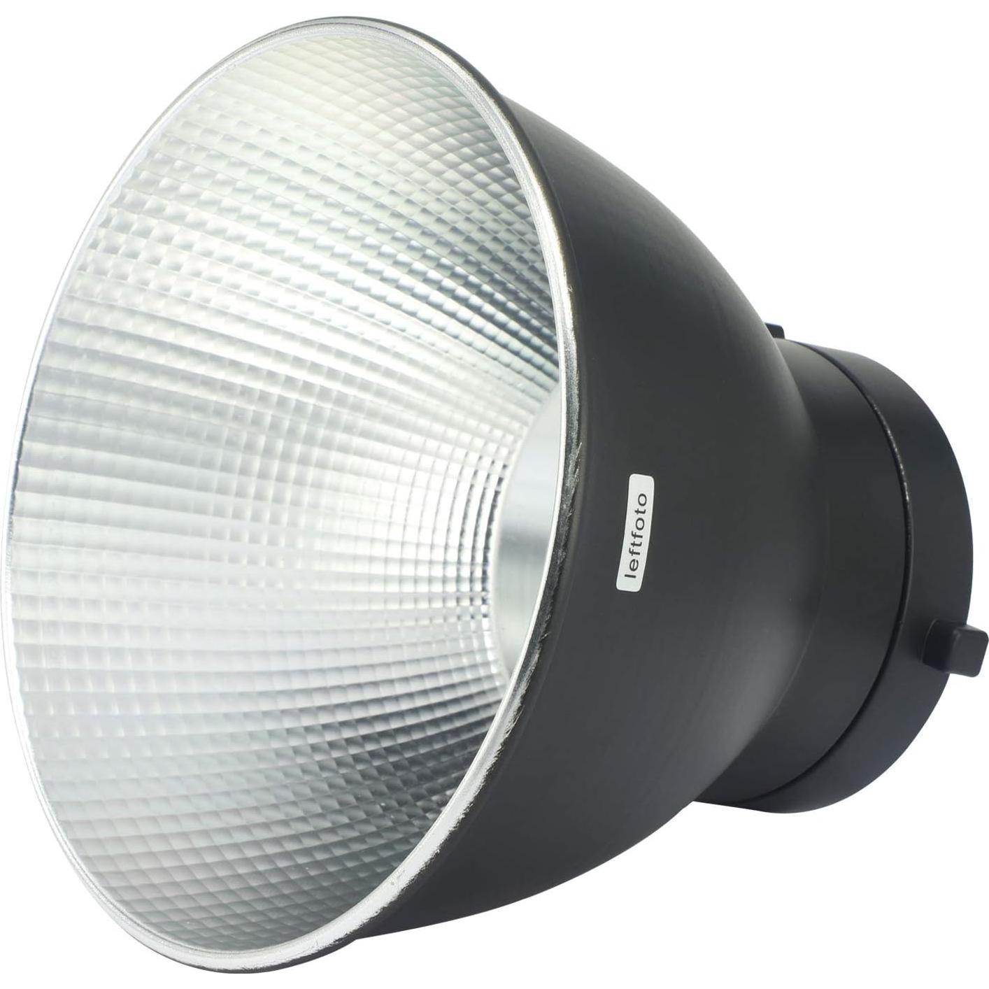 Reflector difusor 18cm Bowens LEFTFOTO para luz estroboscópica