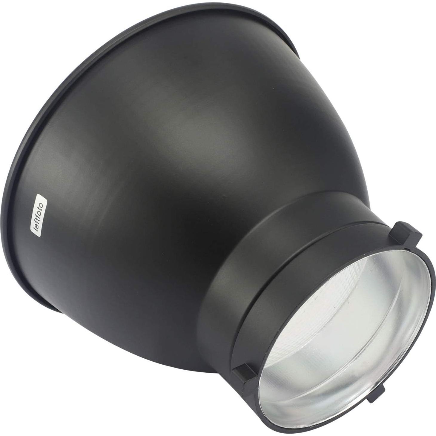 Reflector difusor 18cm Bowens LEFTFOTO para luz estroboscópica