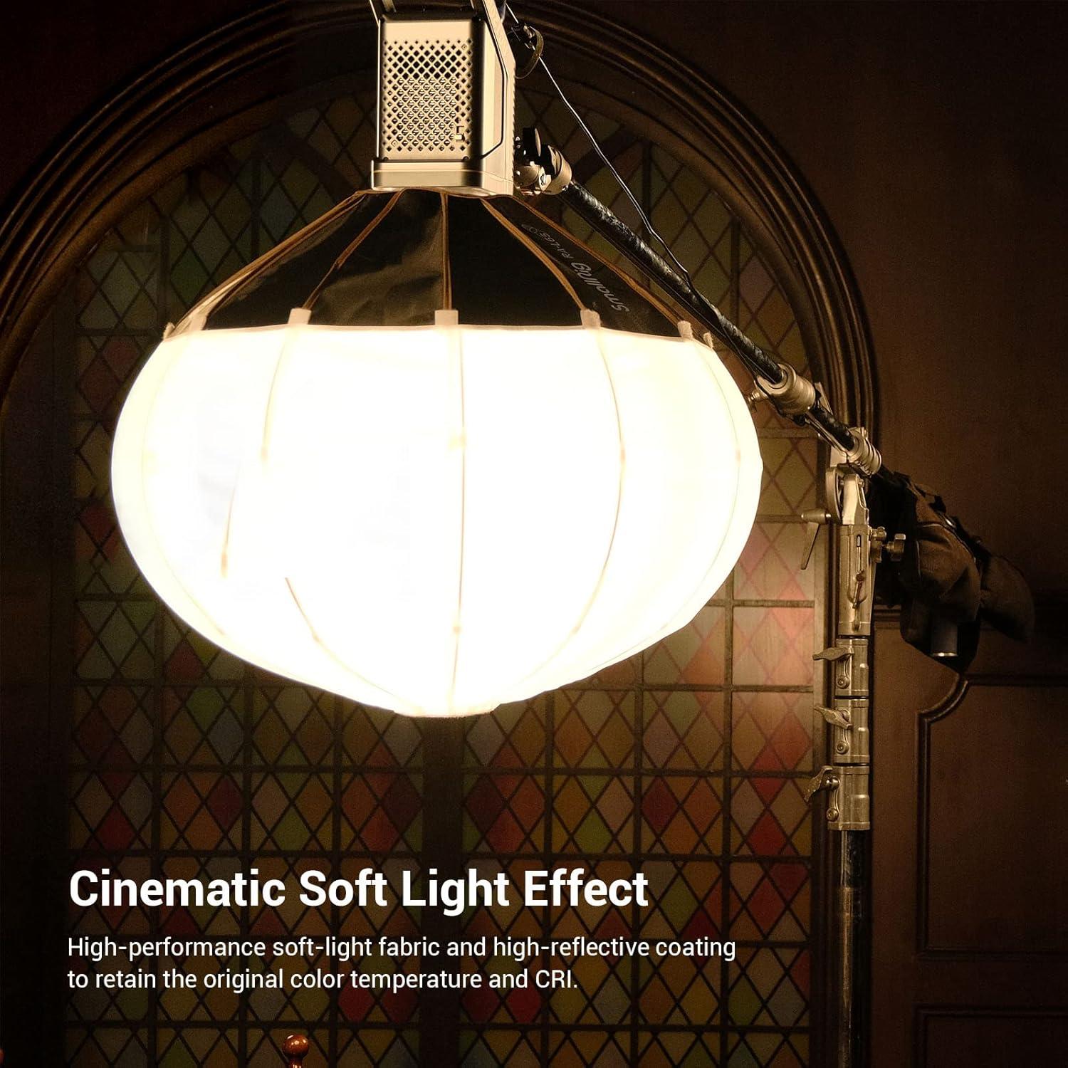 Softbox Linterna SmallRig 90x90cm con Puertas de Tela