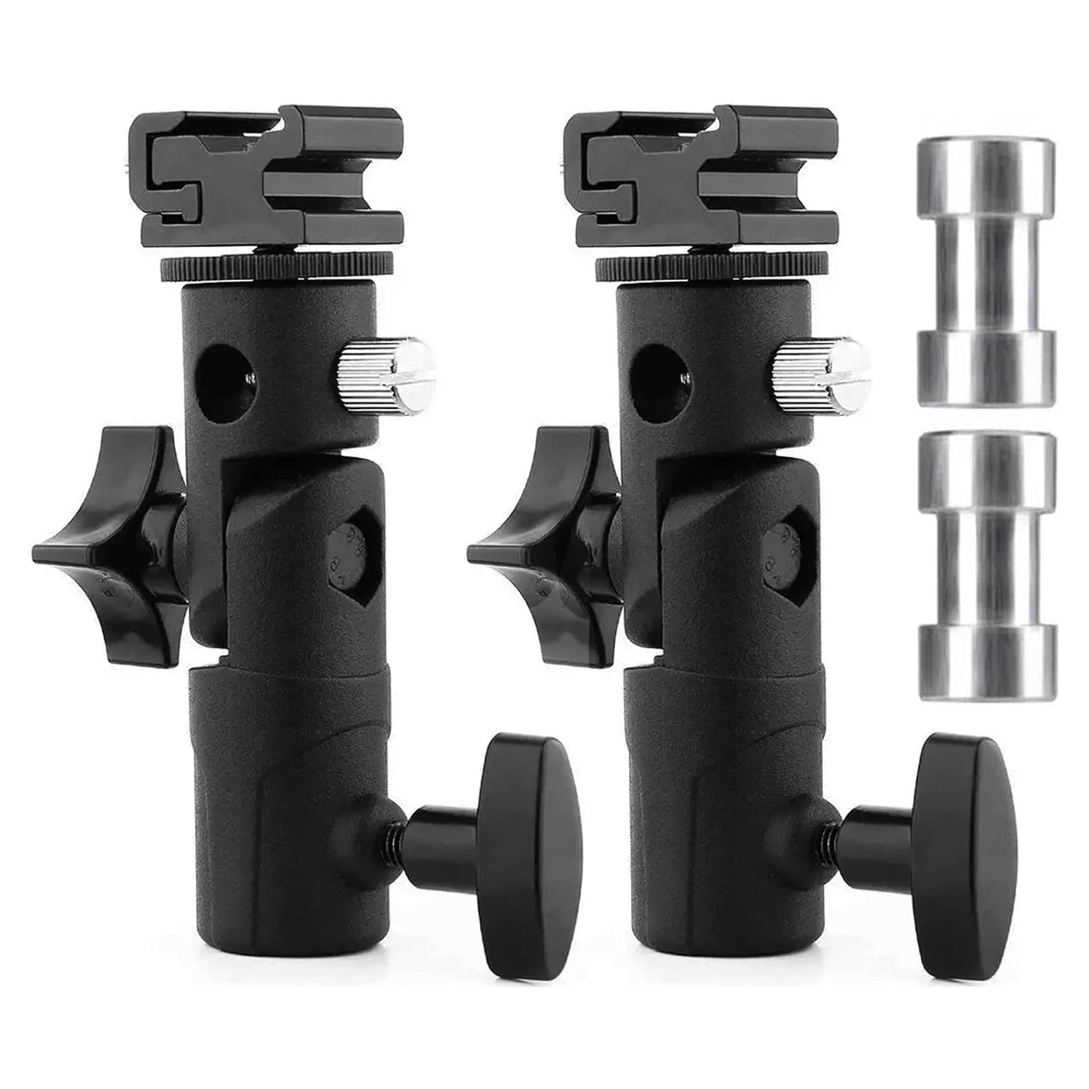 Soporte de Flash DTOL para Cámara y Paraguas - Paquete de 2