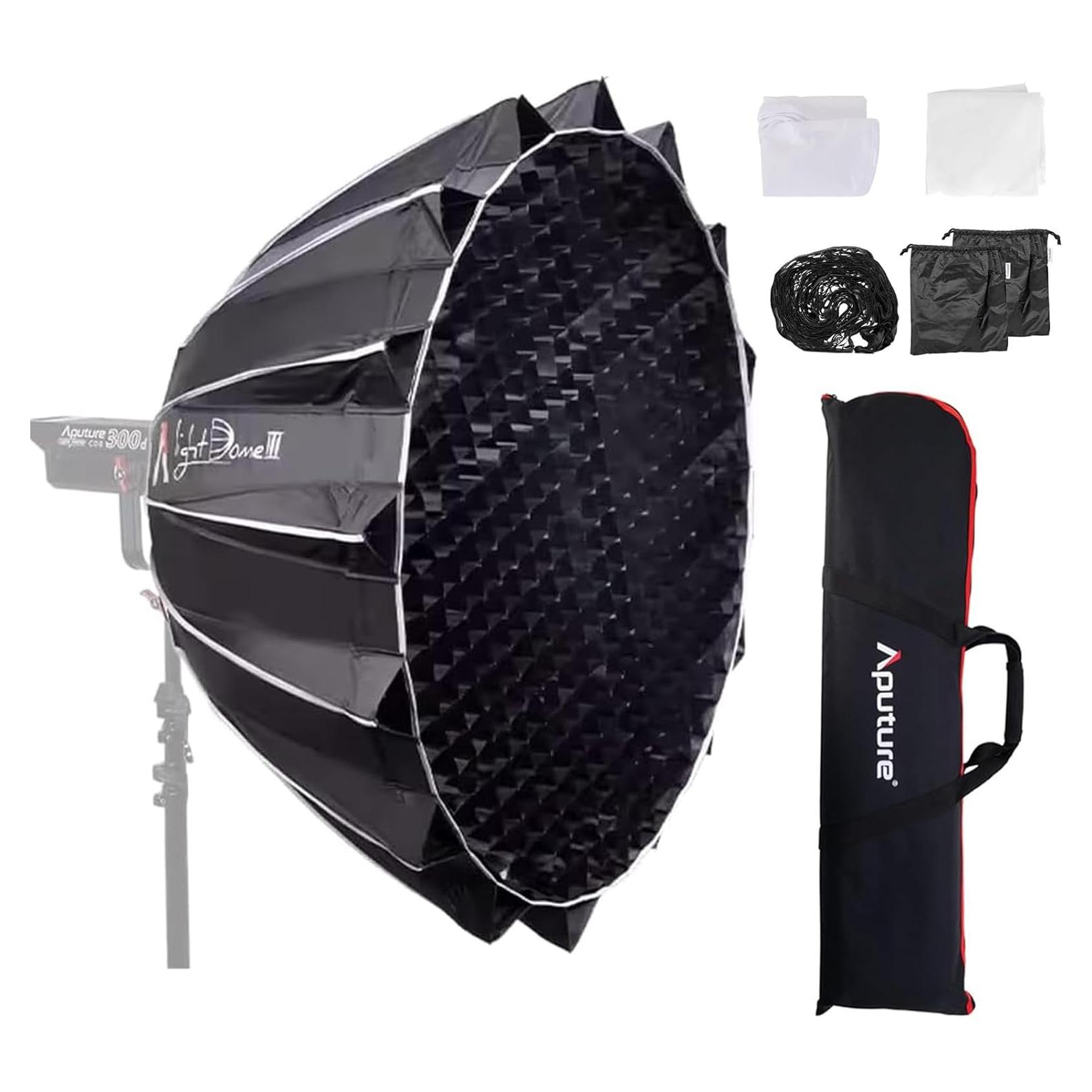 Softbox Aputure Light Dome III 90 cm Bowens con Bolsa