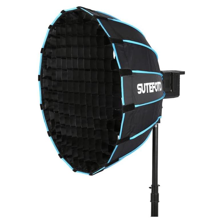 Softbox 60cm Sutefoto con Montura Bowens, Plegable y Ligero