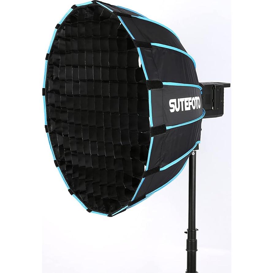 Softbox 60cm Sutefoto con Montura Bowens, Plegable y Ligero