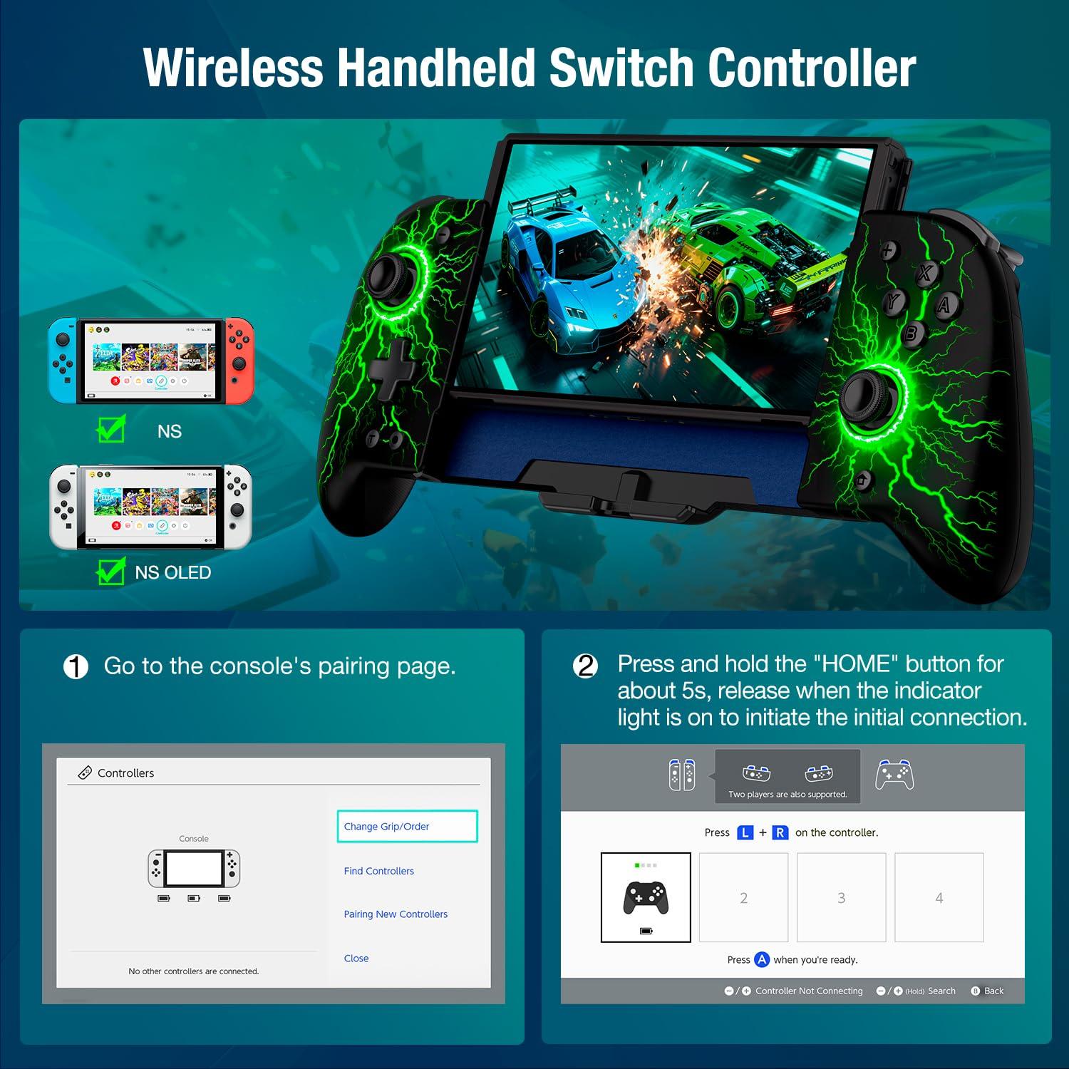 Controlador Inalámbrico LIFUFUTEE para Nintendo Switch