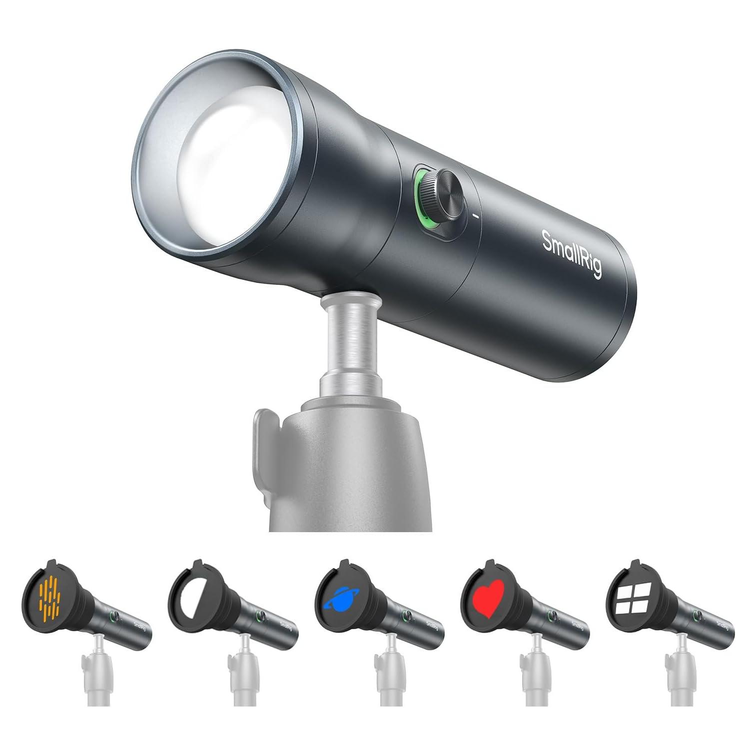 Linterna Fotográfica RGB LED SmallRig RF10C 7500mAh Aluminio