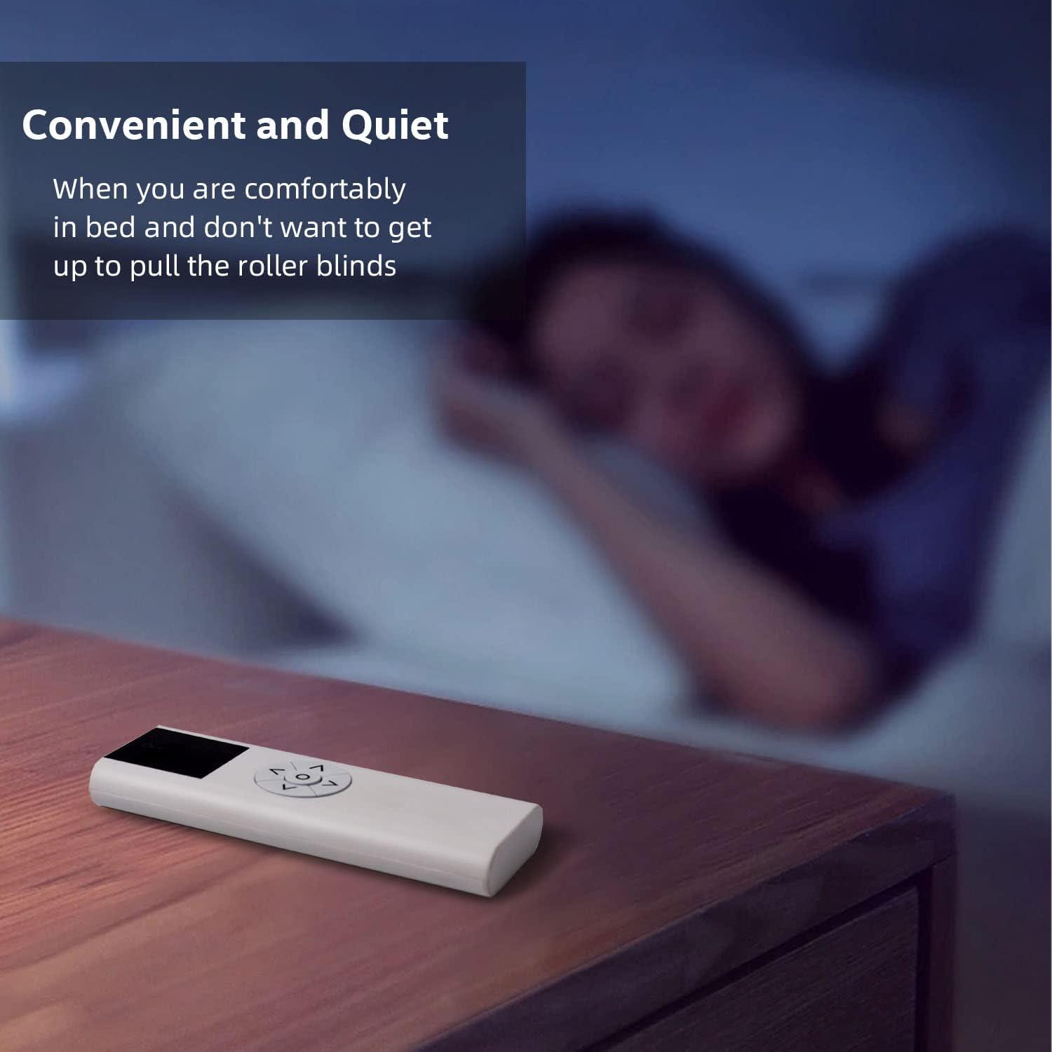 Controlador de Persianas HUIYEETEX AC114-01 1 Canal Inalámbrico