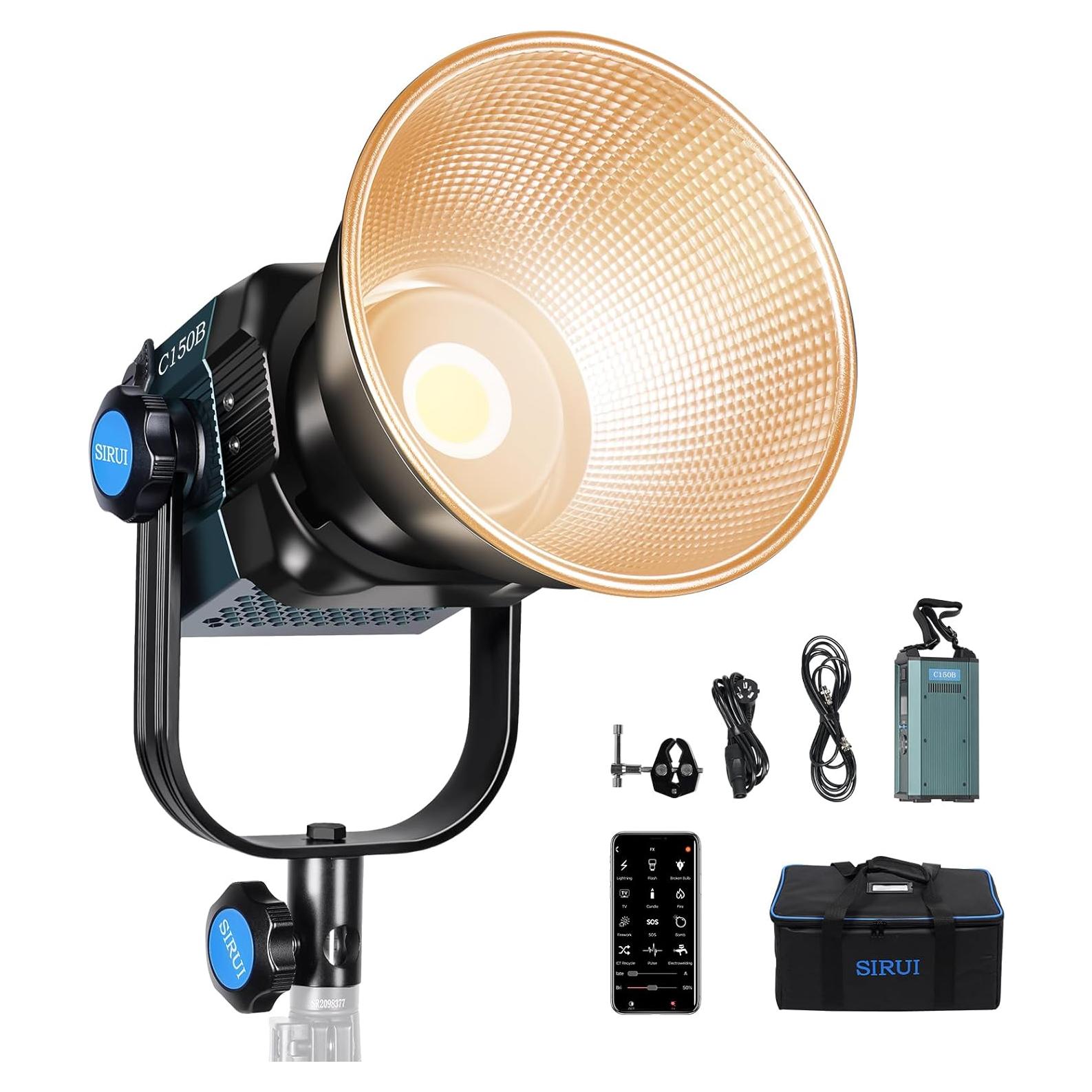 Luz de Video Bi Color SIRUI C150B 150W LED Continua 2800-7000K