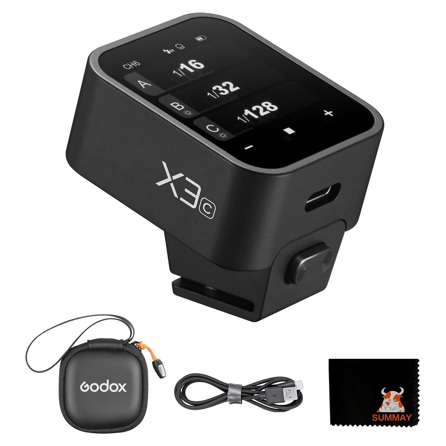 Godox X3 Flash Inalámbrico TTL Pantalla Táctil 249g
