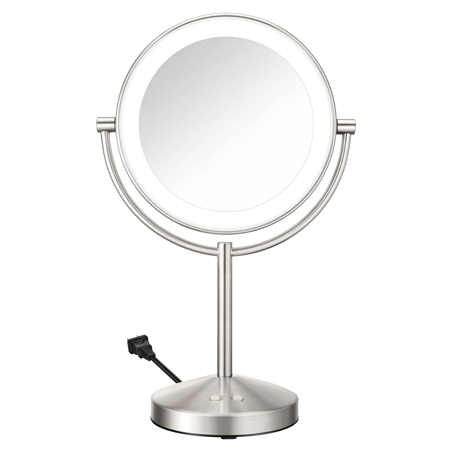 Espejo de Maquillaje Iluminado Conair 21.6 cm 1X/10X LED