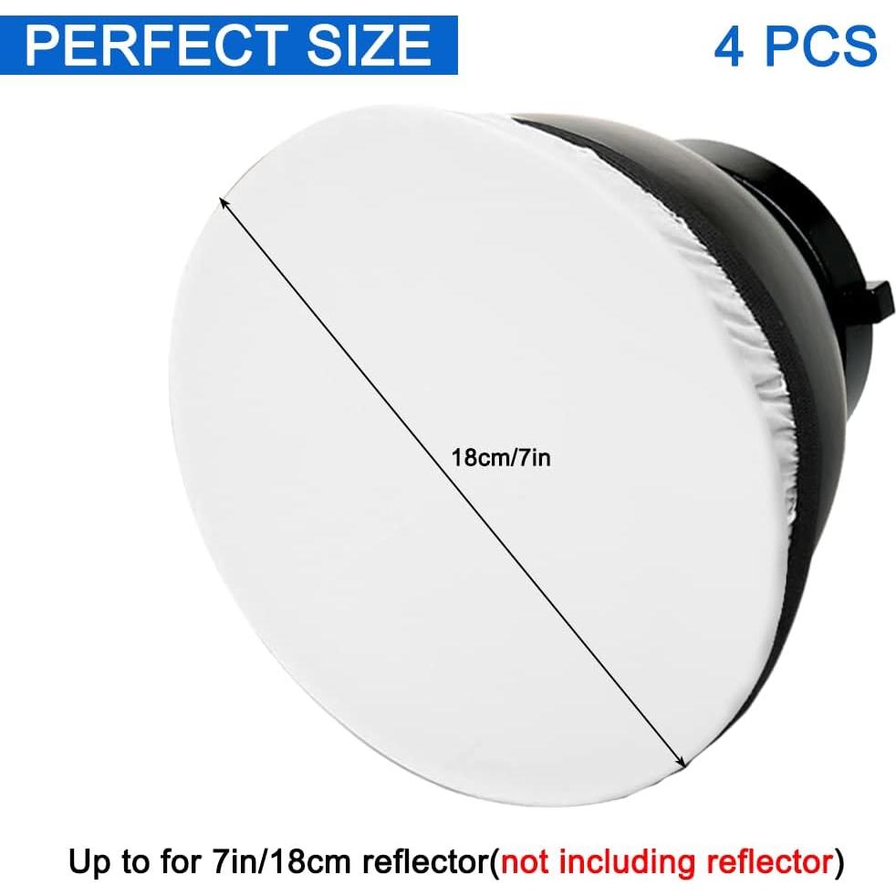 Paquete de 4 Calcetines Difusores de Luz findTop 18cm