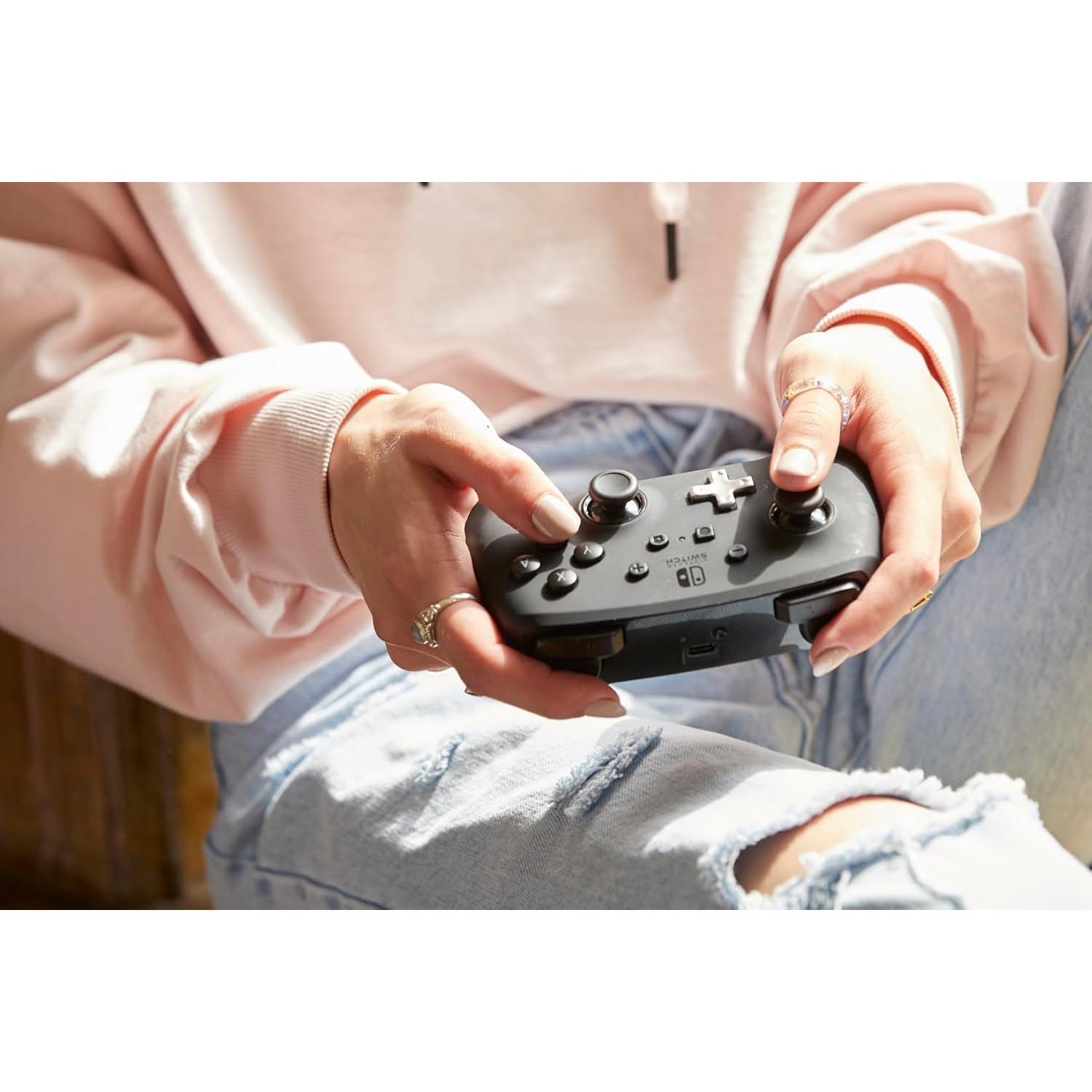 Controlador Inalámbrico PowerA para Nintendo Switch - Negro