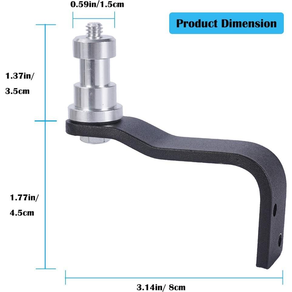 Soporte de Luz de Mesa FIEWSZIHU para Techo y Pared - Paquete de 2