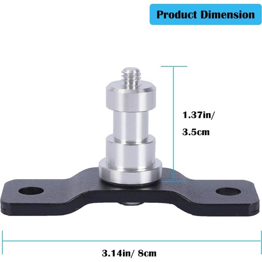 Soporte de Luz de Mesa FIEWSZIHU para Techo y Pared - Paquete de 2