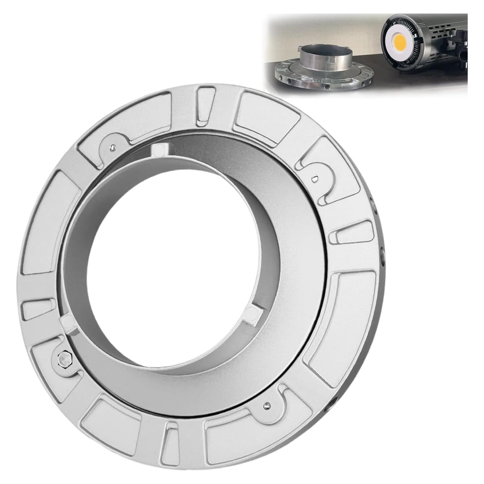 Adaptador de Anillo de Velocidad Kanfouaela 19 cm para Softbox