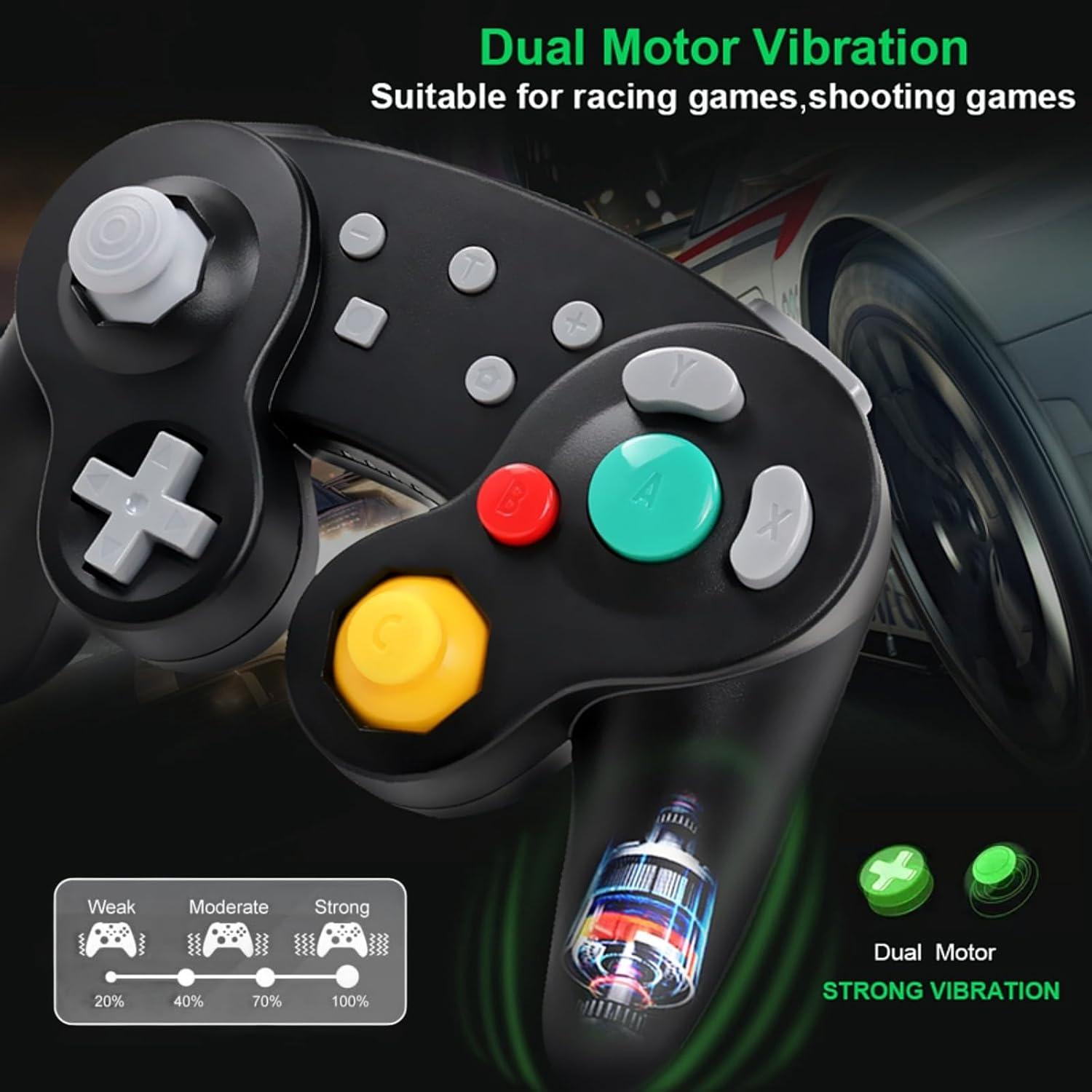 Controlador Inalámbrico DTCGBIN para Switch/PC - Vibración 4 Niveles