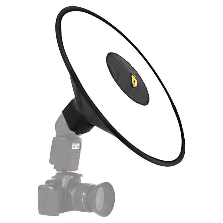 Difusor Softbox Redondo REFLEX CAMERA 44cm para Flash DSLR