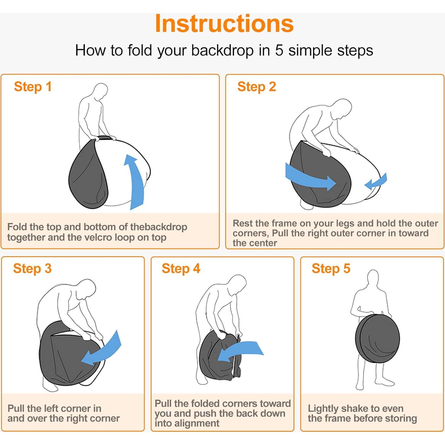 Difusor de Luz Suave SUPON 150x200cm Plegable con Bolsa