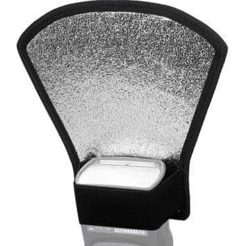 Difusor Reflector de Flash 2-en-1 REFLEX CAMERA Plata/Blanco