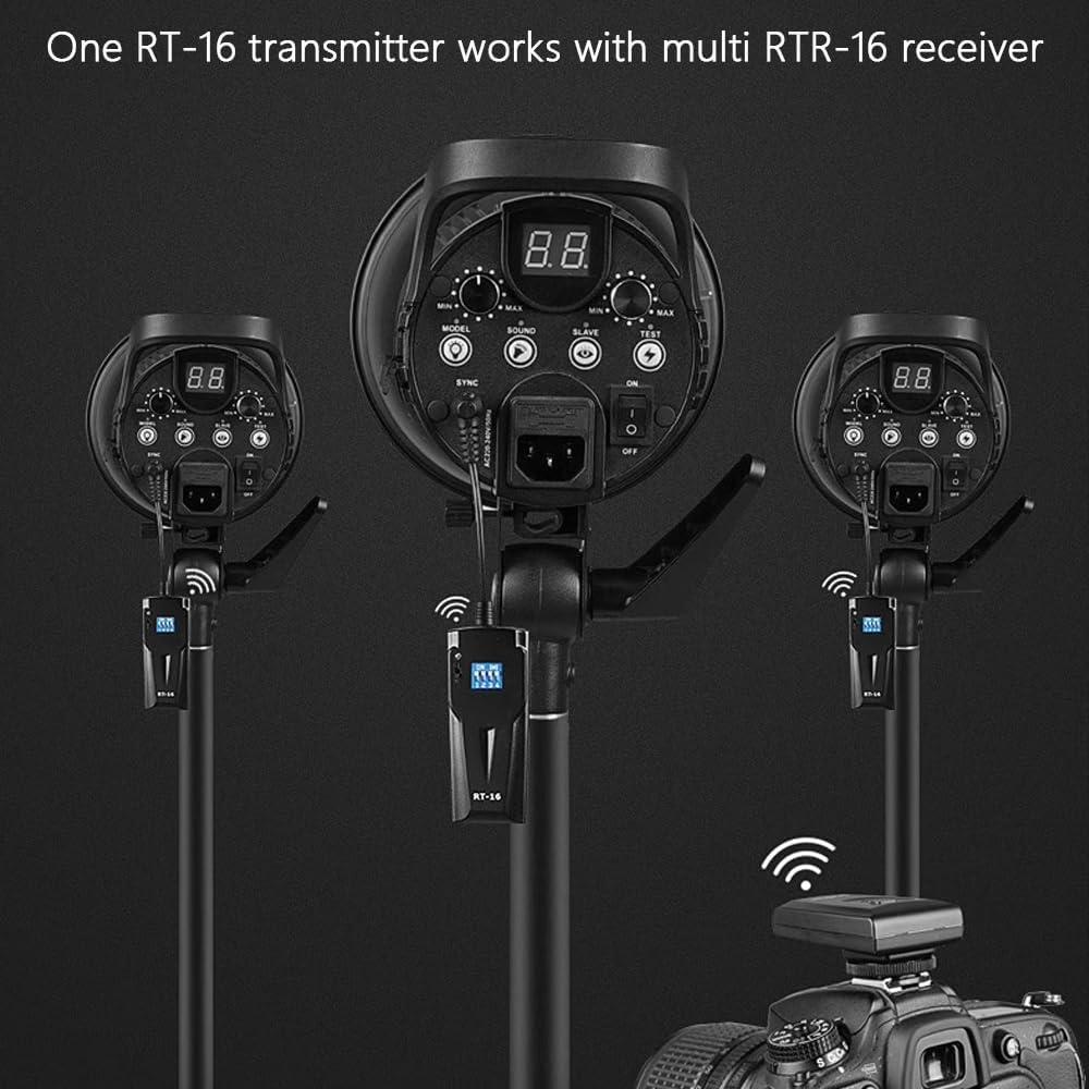 Disparador Inalámbrico Godox RT-16 para Flash de Estudio