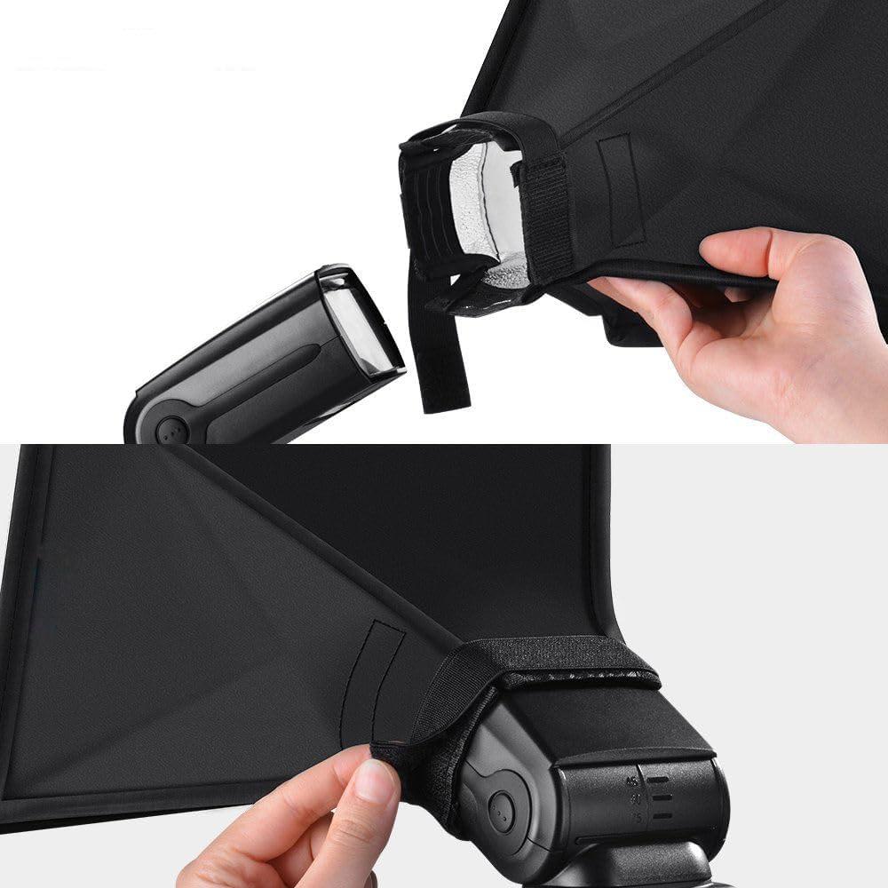 Difusor Softbox Universal Reflex Camera 17x15cm para Flash DSLR